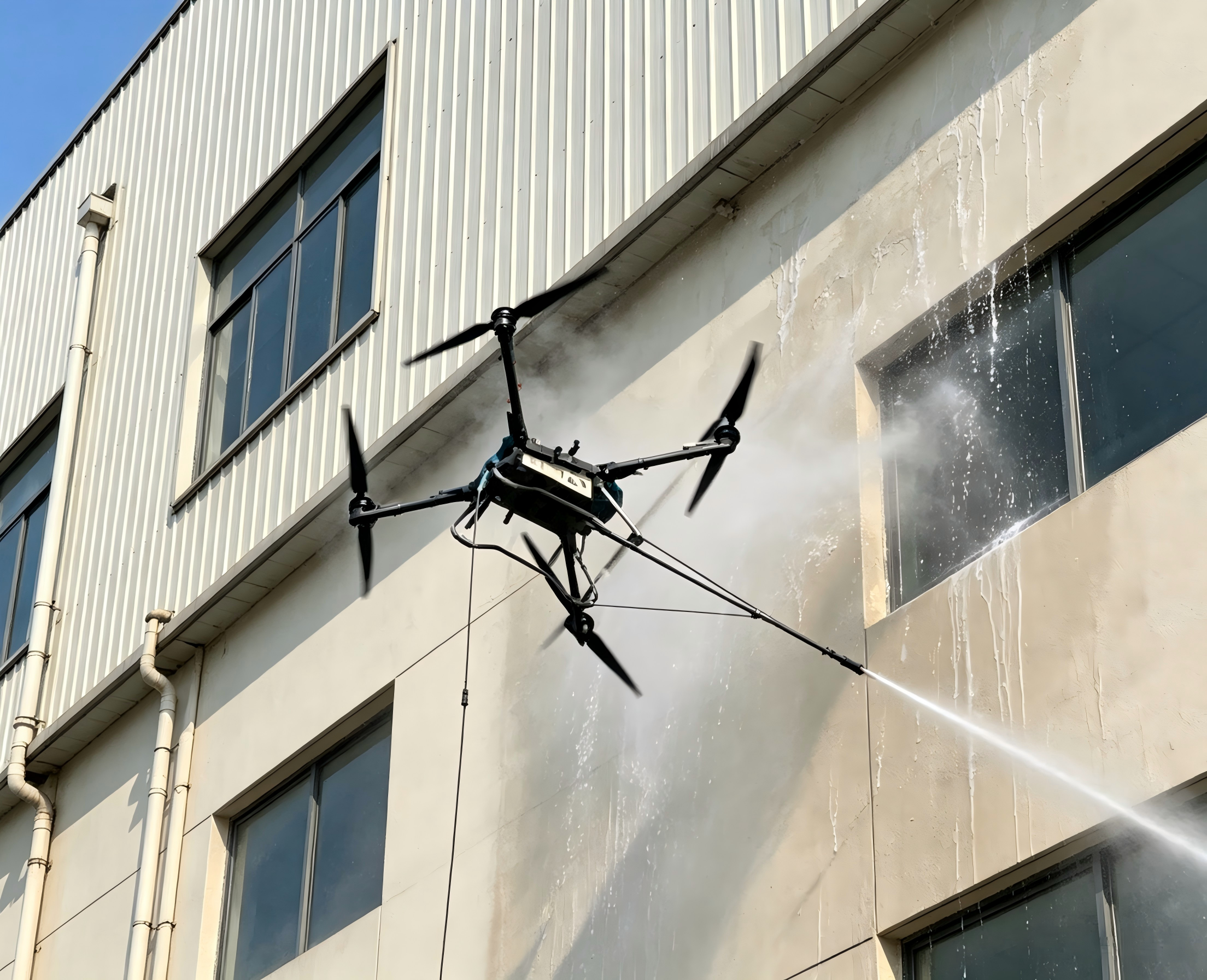 Drone de nettoyage AL005 Pro applications overview 4
