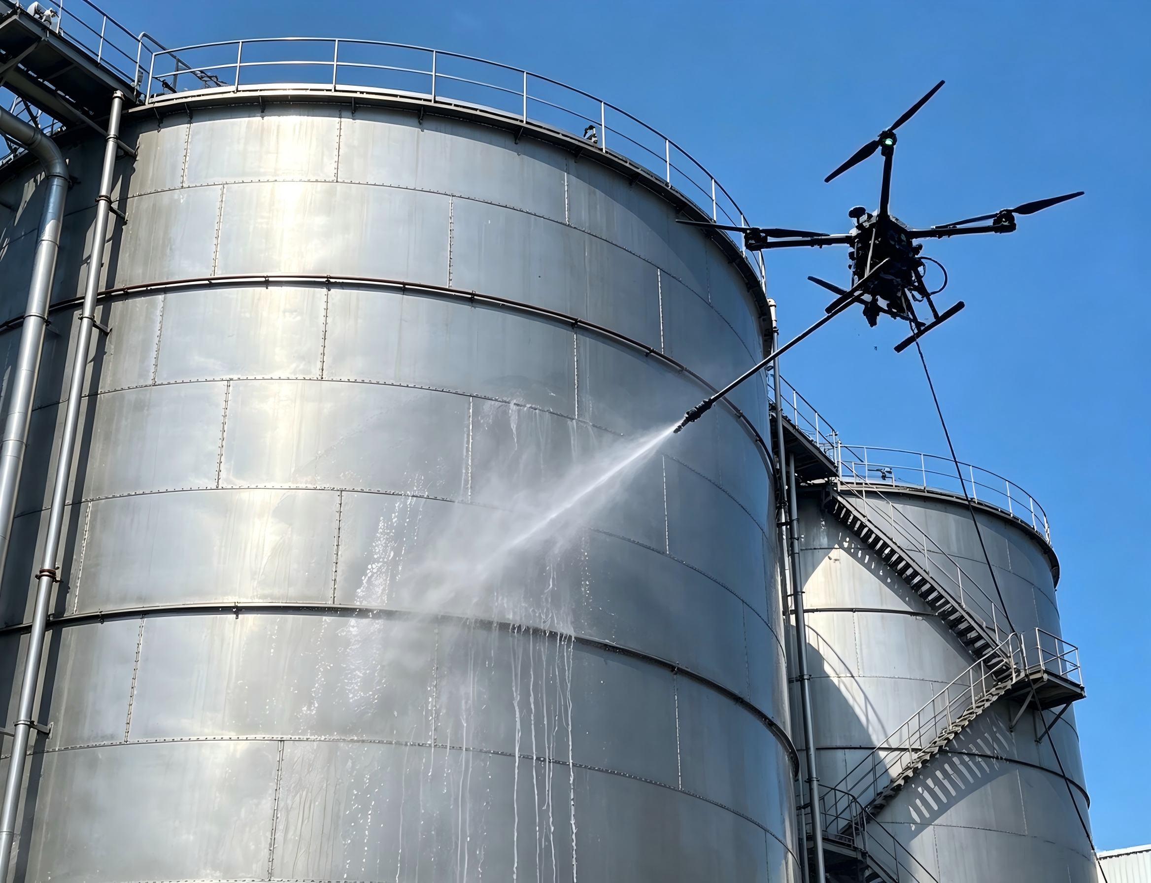 Drone de nettoyage AL005 Pro applications overview 6
