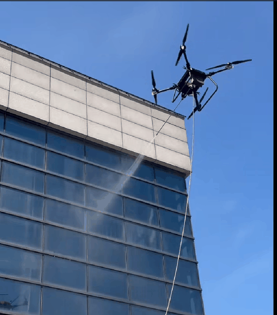 AL001 Pro Cleaning Drone applications overview 1