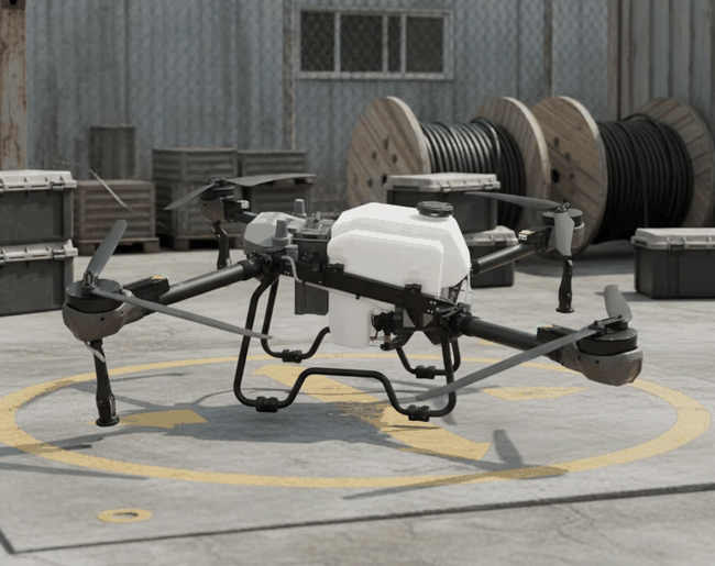 AL4-50 Agricultural Spraying Drone applications overview 1